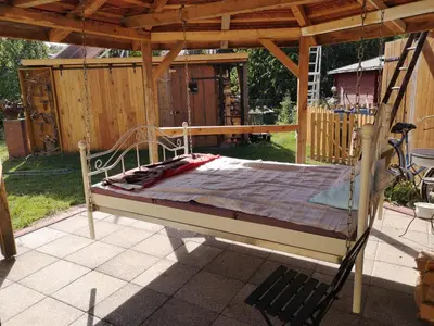 Ein Balkon oder eine Terrasse in der Unterkunft Ferienwohnung-gurran