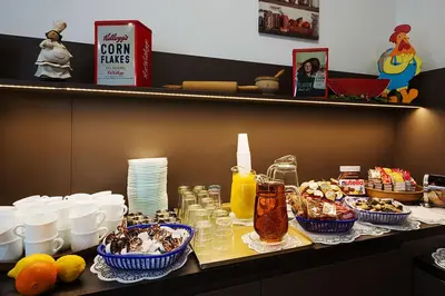 Essen im Hotel oder in der Nähe