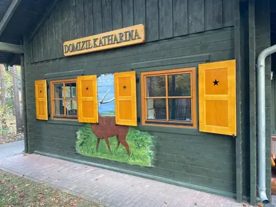 Ein Zertifikat, Auszeichnung, Logo oder anderes Dokument, das in der Unterkunft Domizil Katharina ausgestellt ist