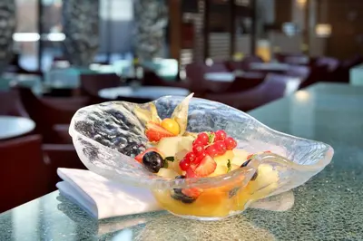 Essen im Hotel oder in der Nähe