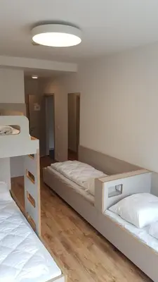Ein Bett oder Betten in einem Zimmer der Unterkunft Jugendherberge-Berlin-International