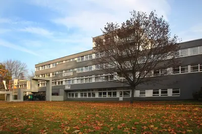 Das Gebäude in dem sich das Hostel befindet