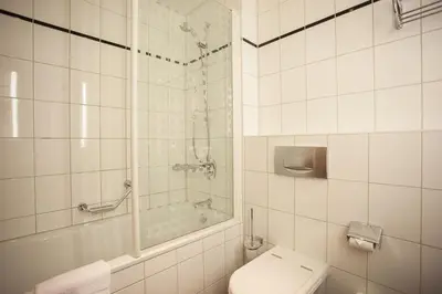 Ein Badezimmer in der Unterkunft Aparion Apartments Berlin