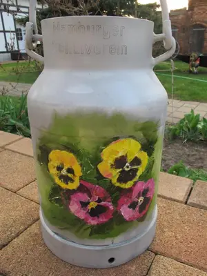 Ein Garten an der Unterkunft Ferienwohnungen Pustane