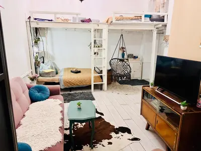 TV/Unterhaltungsangebot in der Unterkunft Loft in Prenzlauerberg