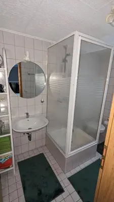 Ein Badezimmer in der Unterkunft Familie Drescher