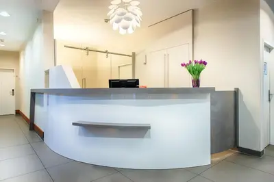 Lobby/Rezeption in der Unterkunft Hapimag Ferienwohnungen Berlin Zoo