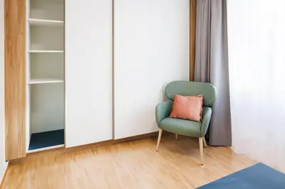 Ein Sitzbereich in der Unterkunft Hapimag Ferienwohnungen Berlin Zoo
