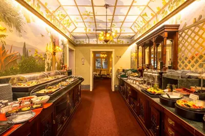 Essen im Hotel oder in der Nähe