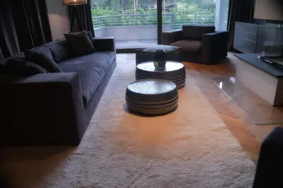 Ein Sitzbereich in der Unterkunft BonusFeature Apartments