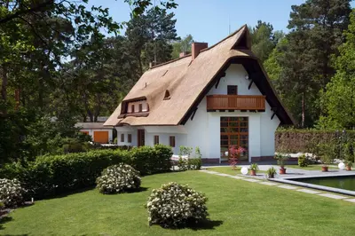 Ein Garten an der Unterkunft Schmeling Haus Bad Saarow