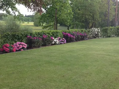 Ein Garten an der Unterkunft Schmeling Haus Bad Saarow