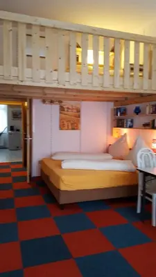 Ein Bett oder Betten in einem Zimmer der Unterkunft Ferienwohnung Roch GbR