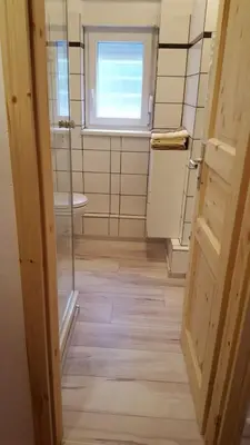 Ein Badezimmer in der Unterkunft Ferienwohnung Roch GbR