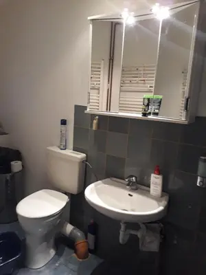 Ein Badezimmer in der Unterkunft Mein Marienhof