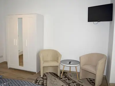 TV/Unterhaltungsangebot in der Unterkunft Ferienwohnung Teltow 2