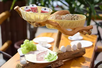 Essen in der Pension oder in der Nähe