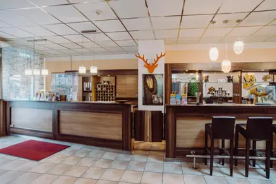 Lounge oder Bar in der Unterkunft Alper Hotel am Potsdamer Platz