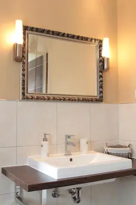 Ein Badezimmer in der Unterkunft Landgasthof Rieben