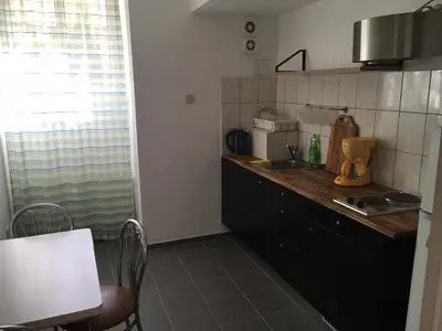 Küche/Küchenzeile in der Unterkunft Hotel-Pension Adamshof