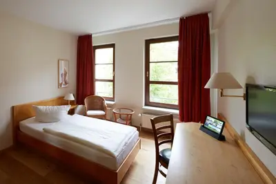 TV/Unterhaltungsangebot in der Unterkunft Hotel garni 