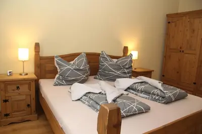 Ein Bett oder Betten in einem Zimmer der Unterkunft Apartment Prenzlauer Berg