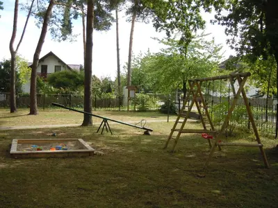 Ein Kinderspielbereich in der Unterkunft Ferienanlage 
