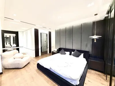 Ein Bett oder Betten in einem Zimmer der Unterkunft Royal Penthouse Berlin