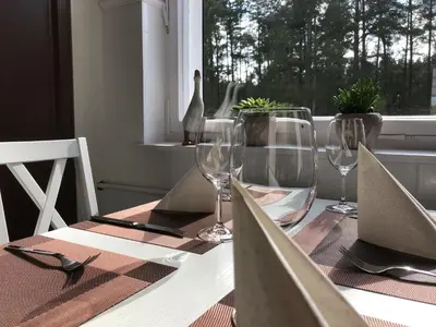 Ein Balkon oder eine Terrasse in der Unterkunft Villa Seeidyll