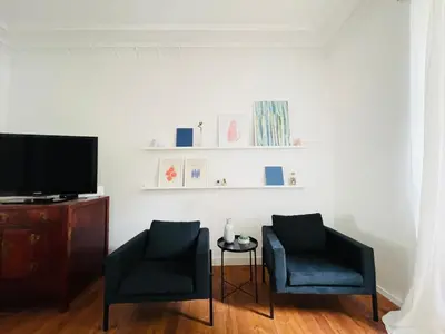 TV/Unterhaltungsangebot in der Unterkunft Nice City Apartment