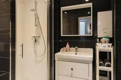 Ein Badezimmer in der Unterkunft 2 Zimmer Apartment Charlottchen