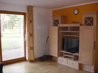 TV/Unterhaltungsangebot in der Unterkunft Fewoamglubigsee