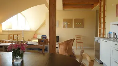 Küche/Küchenzeile in der Unterkunft Landhaus Arcadia in Paretz