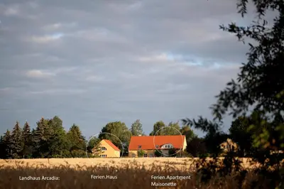 Naturlandschaft in der Nähe der Ferienwohnung