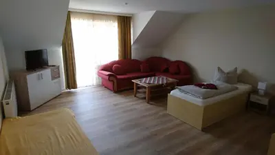 TV/Unterhaltungsangebot in der Unterkunft Gasthaus Zur Hecke