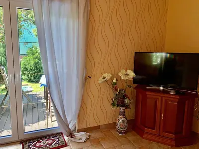 TV/Unterhaltungsangebot in der Unterkunft Ferienhaus Hennig