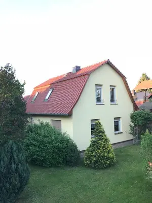 Ein Garten an der Unterkunft Ferienhaus Hennig