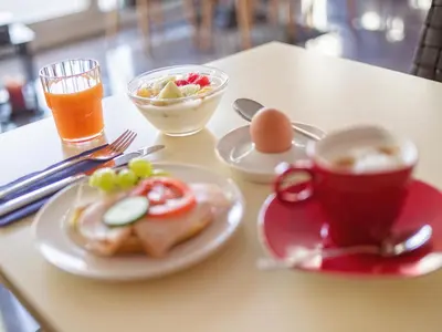 Essen im Hotel oder in der Nähe