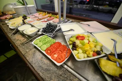 Essen im Hotel oder in der Nähe
