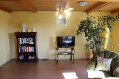 TV/Unterhaltungsangebot in der Unterkunft Ferienhaus Loose 8