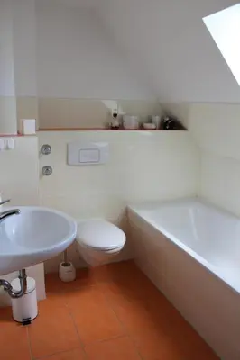Ein Badezimmer in der Unterkunft Ferienhaus Loose 8