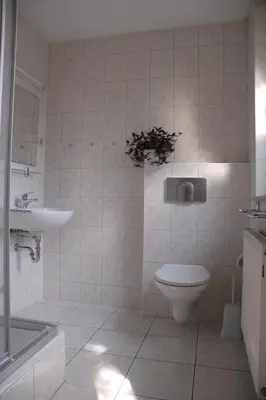 Ein Badezimmer in der Unterkunft Ferienwohnungen Pilke