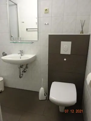 Ein Badezimmer in der Unterkunft Ferienwohnungen Pilke