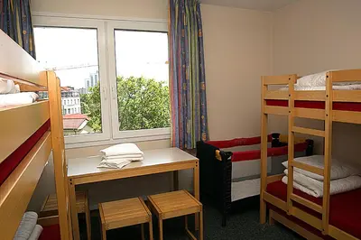 Ein Bett oder Betten in einem Zimmer der Unterkunft CVJM Jugendgästehaus Berlin