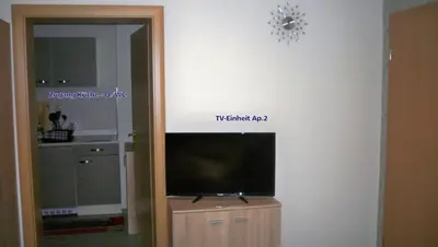 TV/Unterhaltungsangebot in der Unterkunft Ferienappartements Am Weinberg