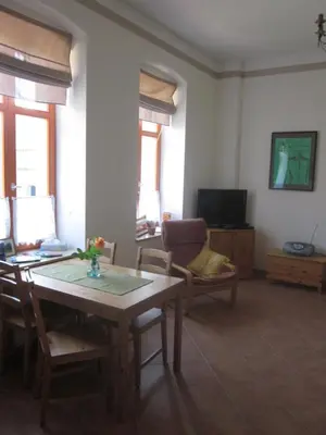 TV/Unterhaltungsangebot in der Unterkunft Ferienwohnung Pusteblume