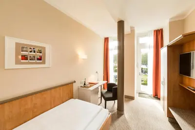TV/Unterhaltungsangebot in der Unterkunft Hotel Spree-idyll