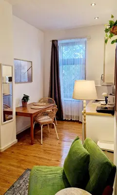 Küche/Küchenzeile in der Unterkunft Stylish & Cosy Apartment in Berlin, WiFi