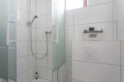 Ein Badezimmer in der Unterkunft Stylish & Cosy Apartment in Berlin, WiFi