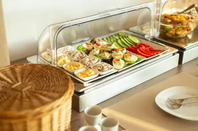 Essen im Hotel oder in der Nähe